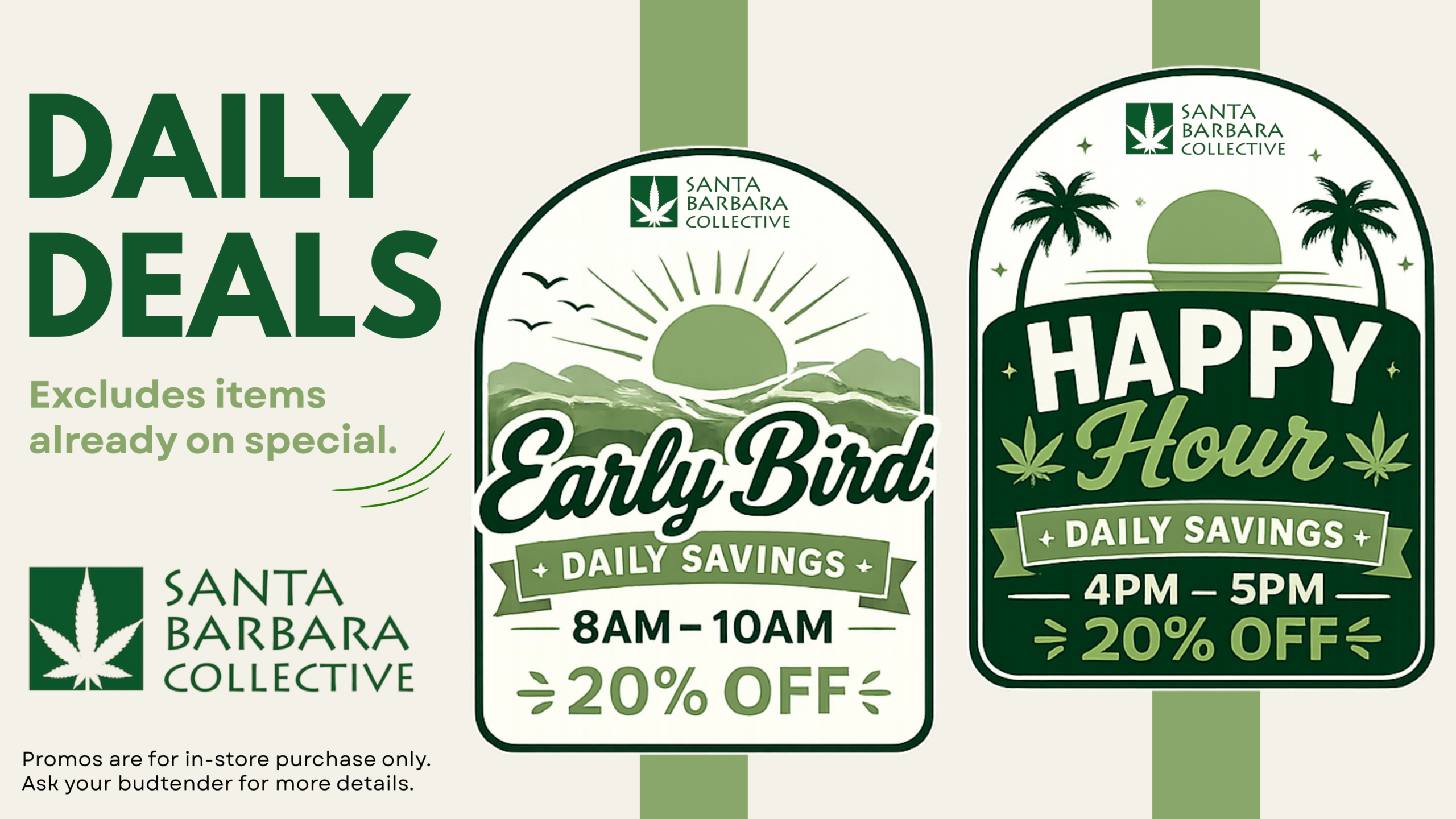 Cannabis Daily Specials
